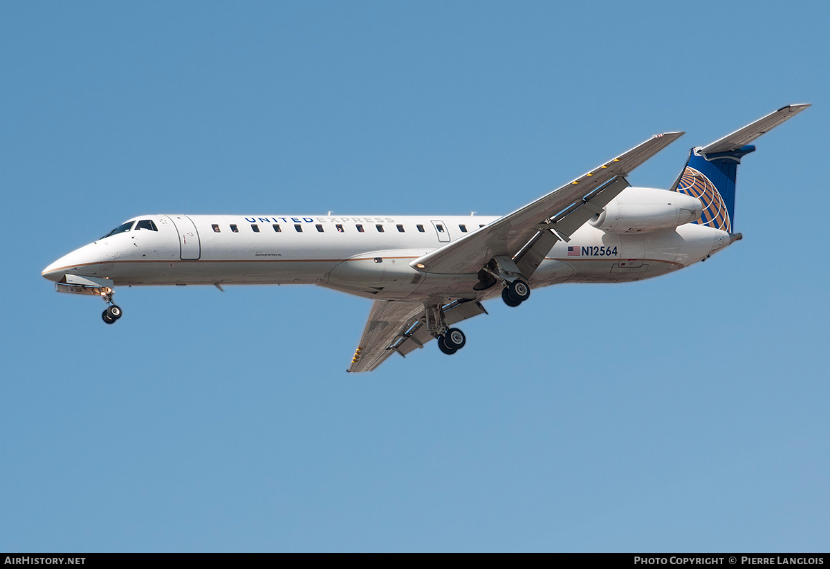 Aircraft Photo of N12564 | Embraer ERJ-145LR (EMB-145LR) | United Express | AirHistory.net #212650