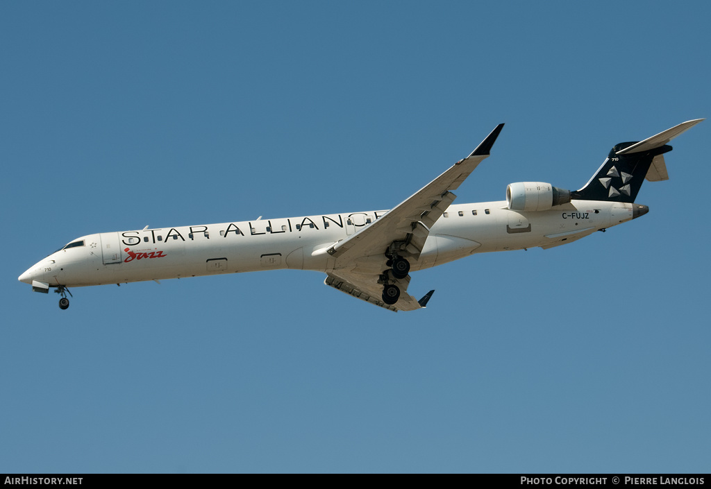 Aircraft Photo of C-FUJZ | Bombardier CRJ-900 (CL-600-2D24) | Air Canada Jazz | AirHistory.net #212652