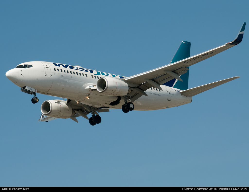Aircraft Photo of C-FLWJ | Boeing 737-7CT | WestJet | AirHistory.net #212661