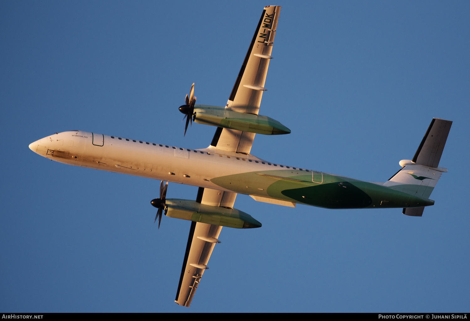 Aircraft Photo of LN-WDK | Bombardier DHC-8-402 Dash 8 | Widerøe | AirHistory.net #212667