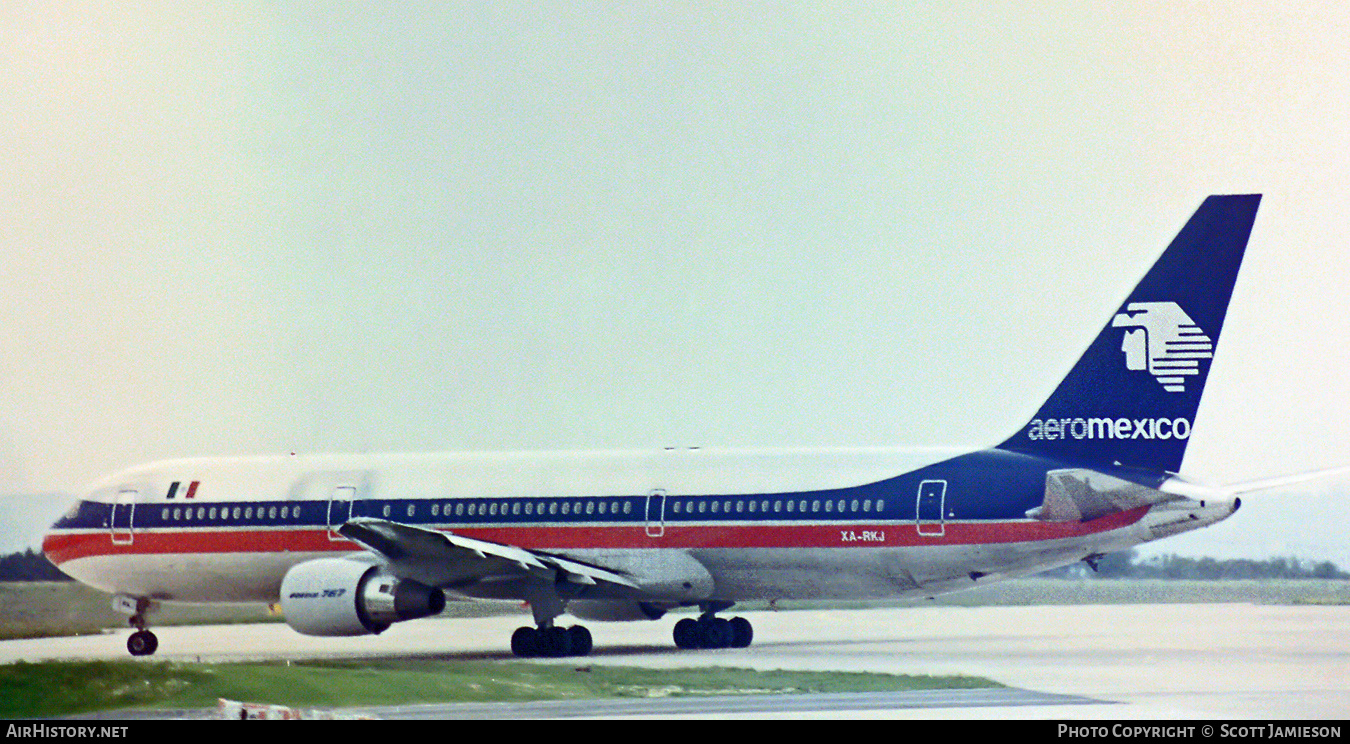 Aircraft Photo of XA-RKJ | Boeing 767-3Y0/ER | AeroMéxico | AirHistory.net #212671