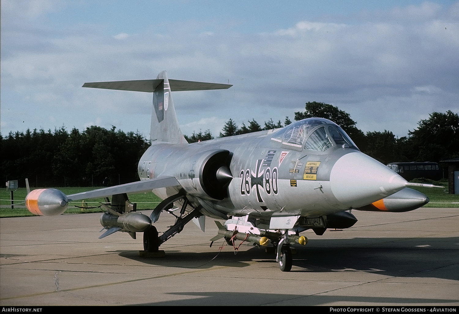 Aircraft Photo of 2680 | Lockheed F-104G Starfighter | Germany - Navy | AirHistory.net #212686