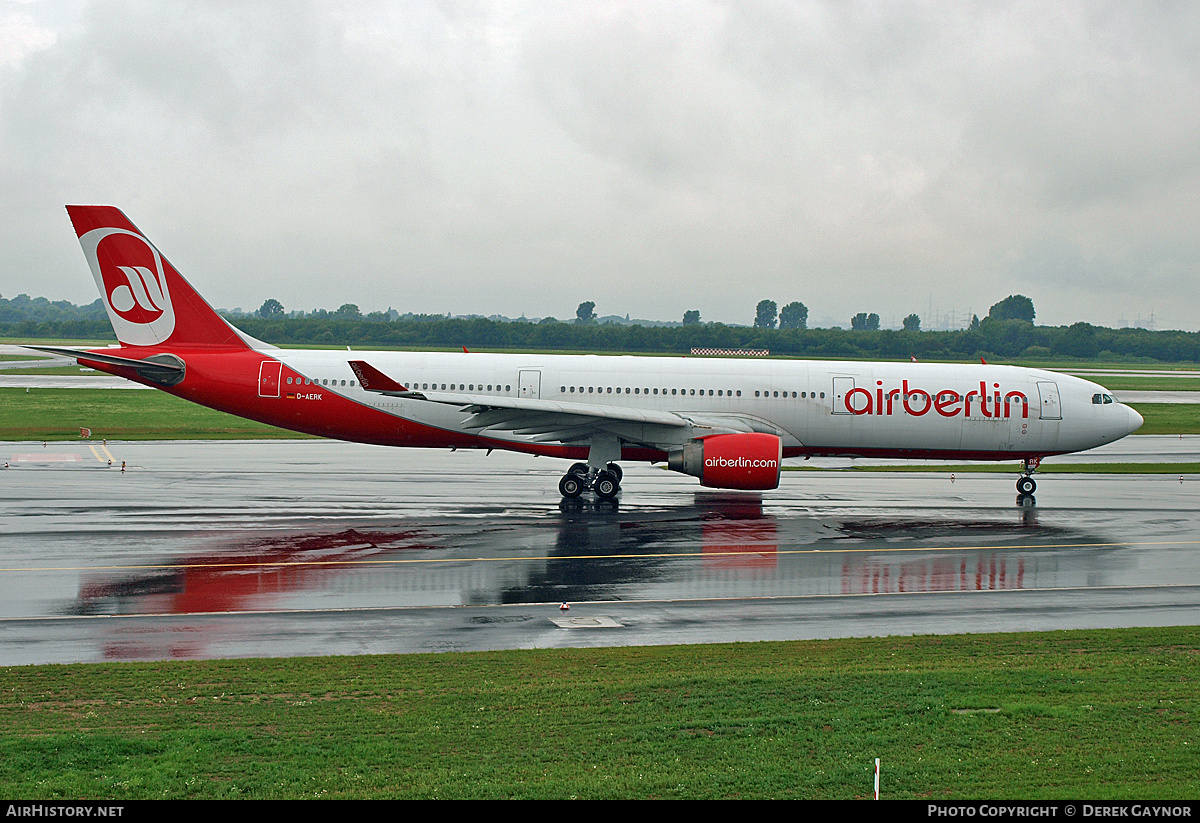 Aircraft Photo of D-AERK | Airbus A330-322 | Air Berlin | AirHistory.net #212689