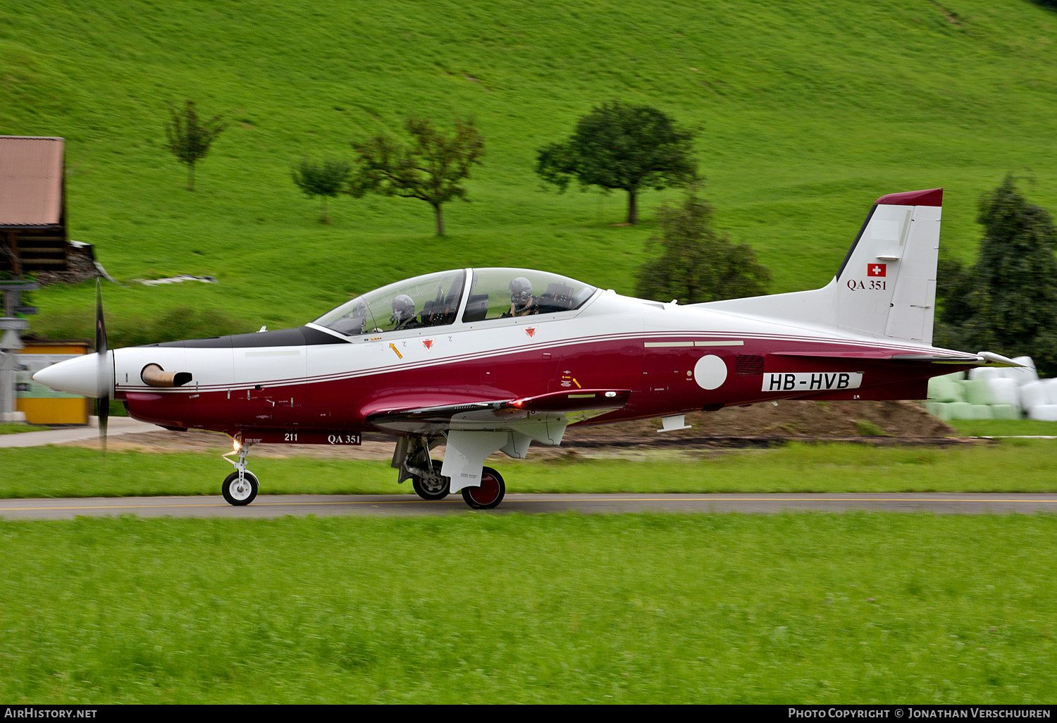 Aircraft Photo of QA351 / HB-HVB | Pilatus PC-21 | Qatar - Air Force | AirHistory.net #212695