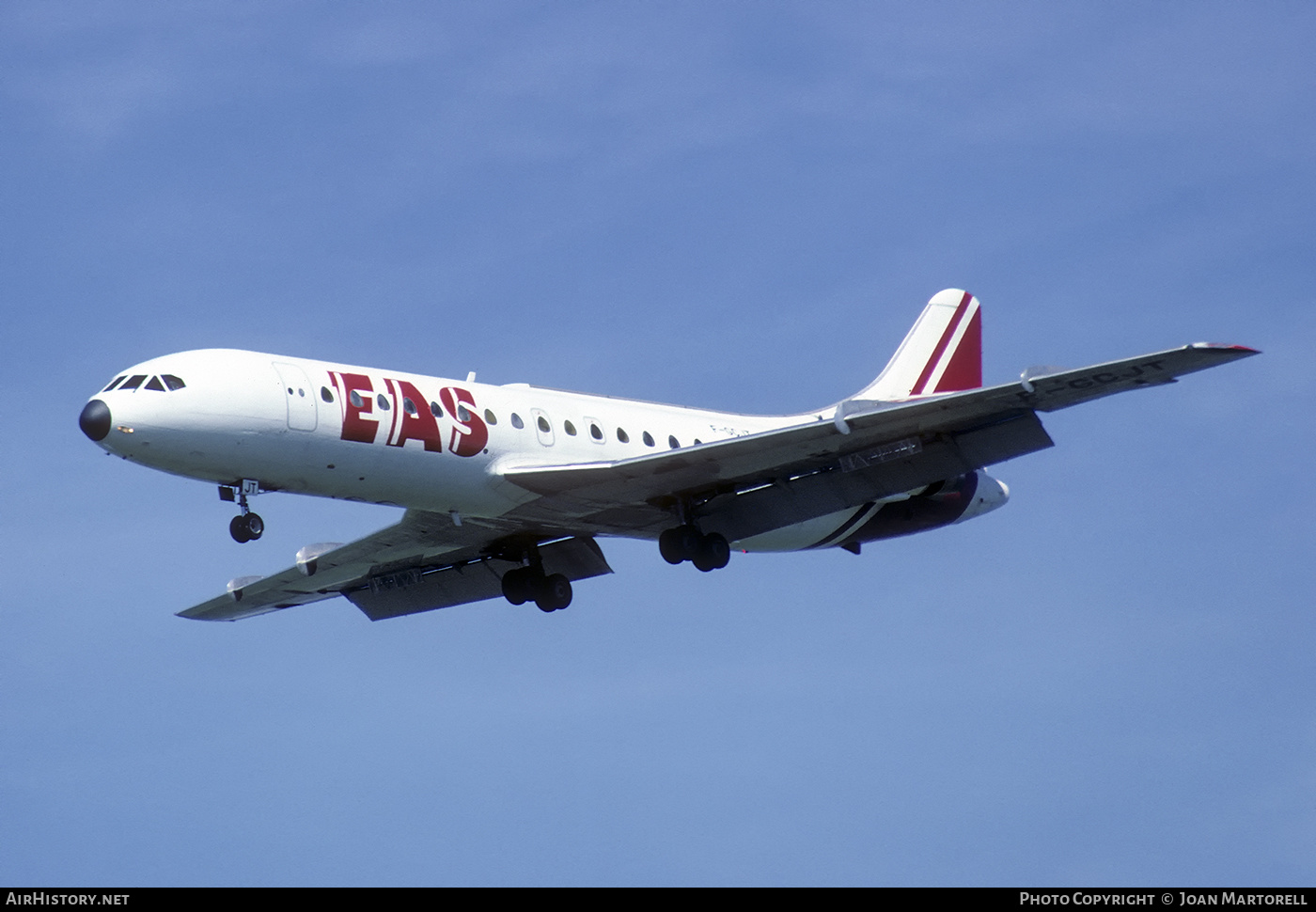 Aircraft Photo of F-GCJT | Sud SE-210 Caravelle 10B3 Super B | EAS - Europe Aero Service | AirHistory.net #212698