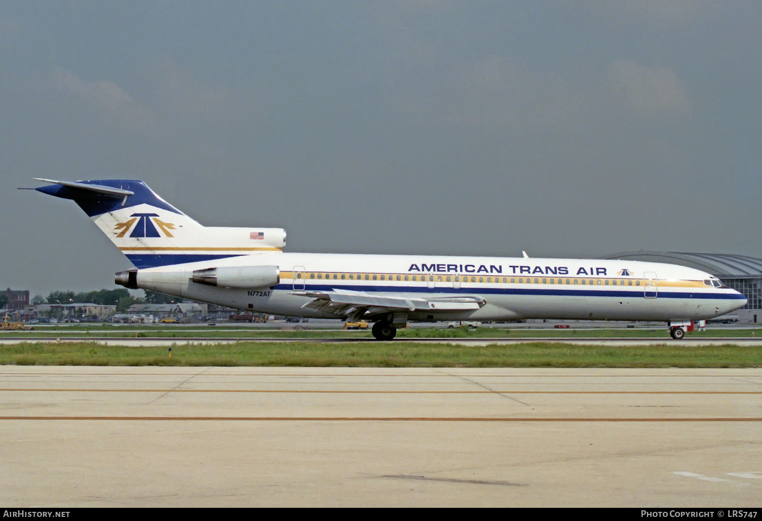 Aircraft Photo of N772AT | Boeing 727-227 | American Trans Air - ATA | AirHistory.net #212724