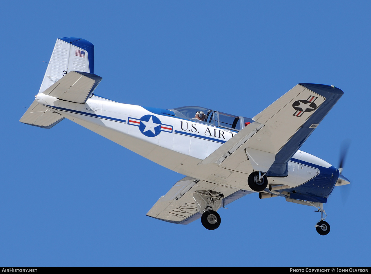 Aircraft Photo of N134LM | Beech T-34A Mentor (45) | AirHistory.net #212727