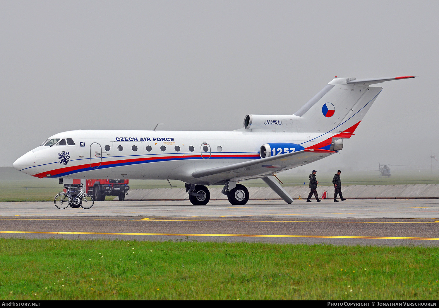 Aircraft Photo of 1257 | Yakovlev Yak-40K | Czechia - Air Force | AirHistory.net #212731