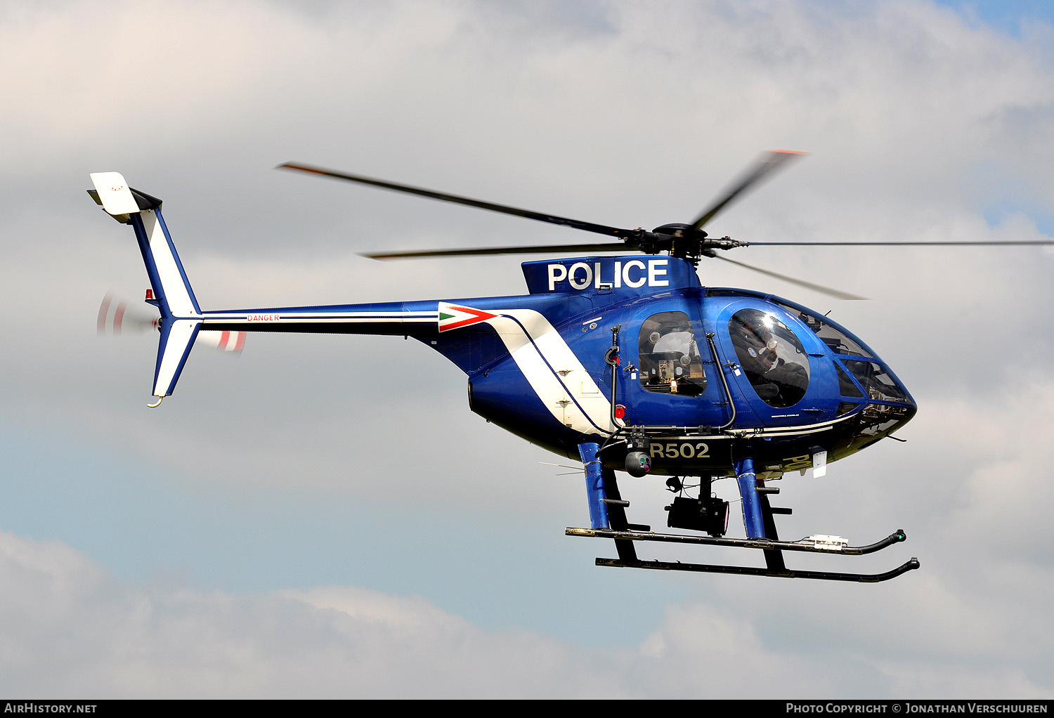 Aircraft Photo of R502 | McDonnell Douglas MD-500E (369E) | Hungary - Police | AirHistory.net #212734