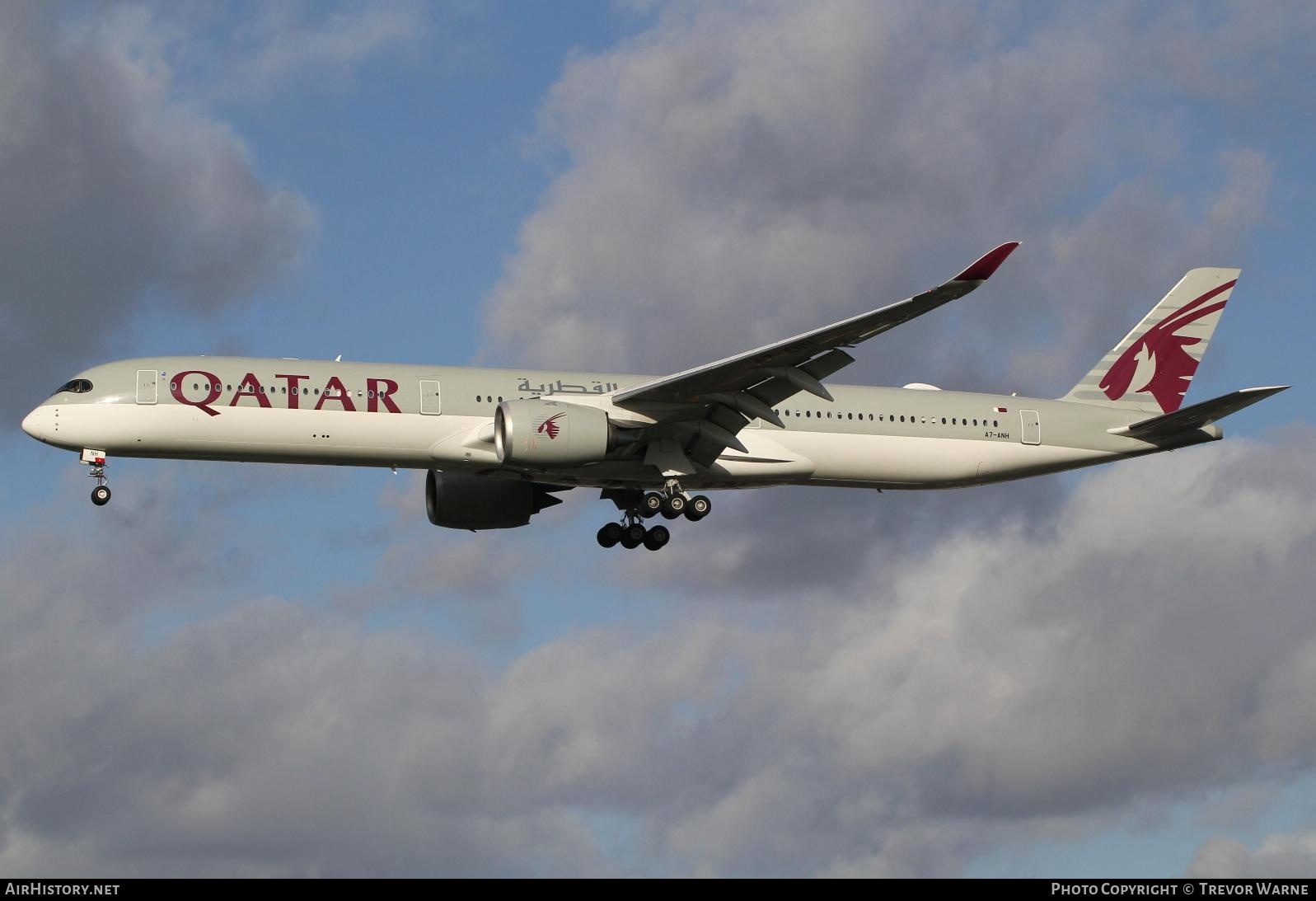 Aircraft Photo of A7-ANH | Airbus A350-1041 | Qatar Airways | AirHistory.net #212735