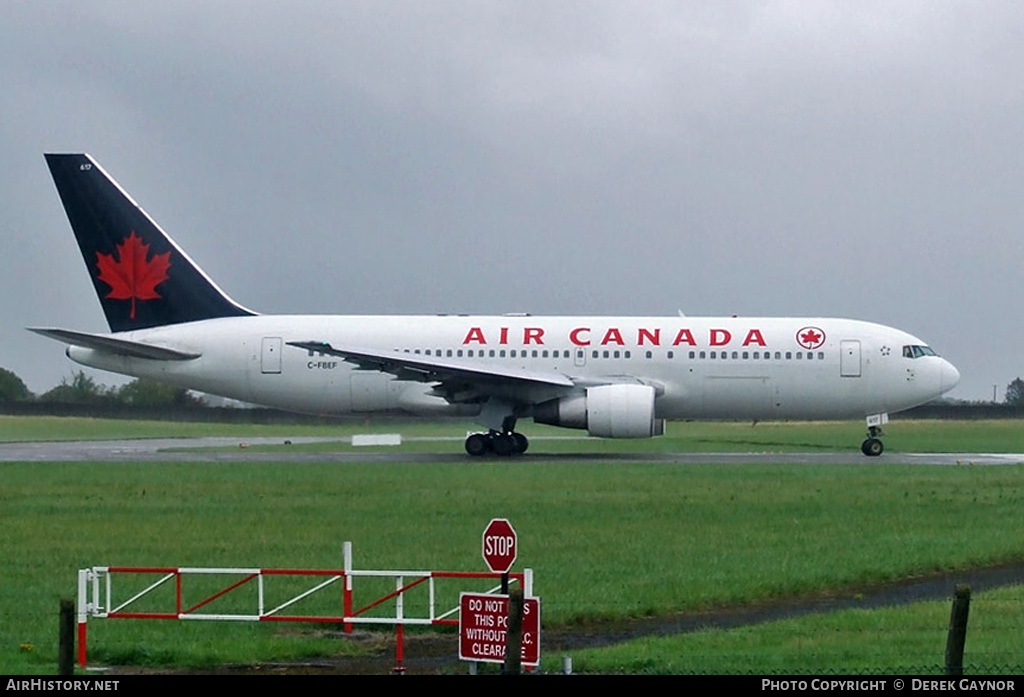 Aircraft Photo of C-FBEF | Boeing 767-233/ER | Air Canada | AirHistory.net #212742