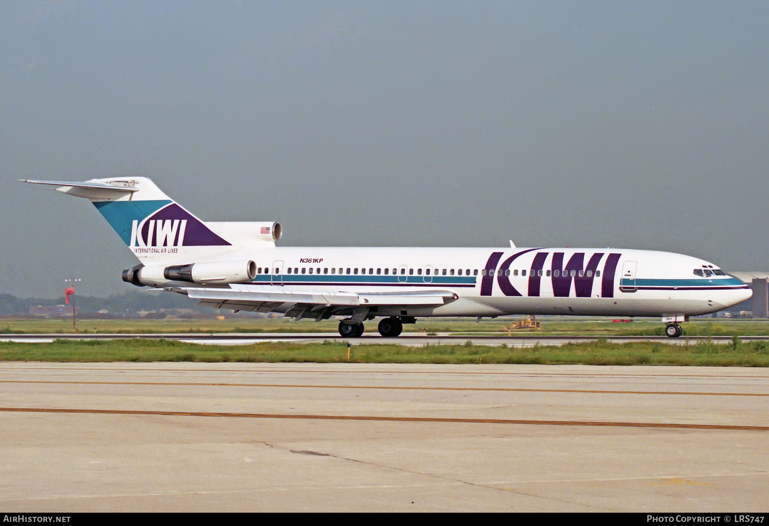 Aircraft Photo of N361KP | Boeing 727-225 | Kiwi International Airlines | AirHistory.net #212751