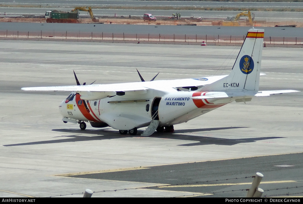 Aircraft Photo of EC-KEM | CASA/IPTN CN235M-300 MPA | Salvamento Marítimo | AirHistory.net #212762