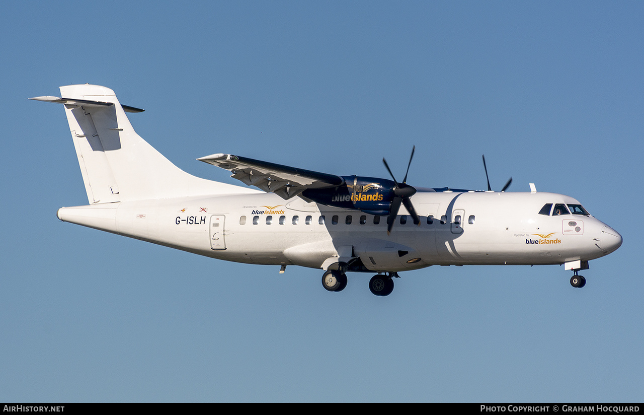 Aircraft Photo of G-ISLH | ATR ATR-42-320 | Blue Islands | AirHistory.net #212768