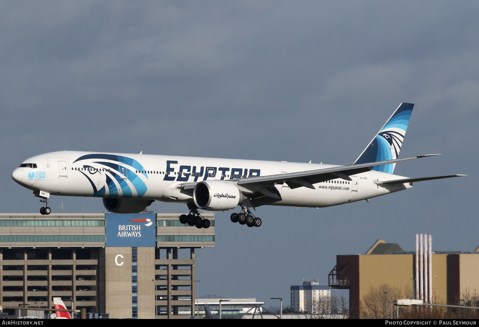 Aircraft Photo of SU-GDP | Boeing 777-36N/ER | EgyptAir | AirHistory.net #212776