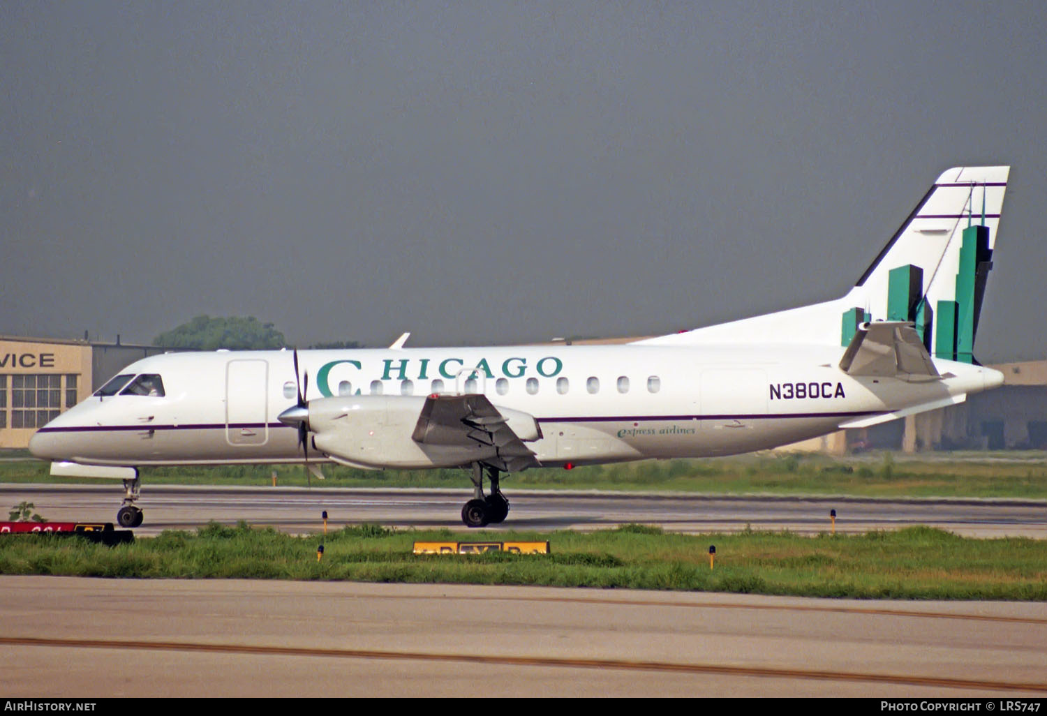 Aircraft Photo of N380CA | Saab-Fairchild SF-340A | Chicago Express Airlines | AirHistory.net #212778