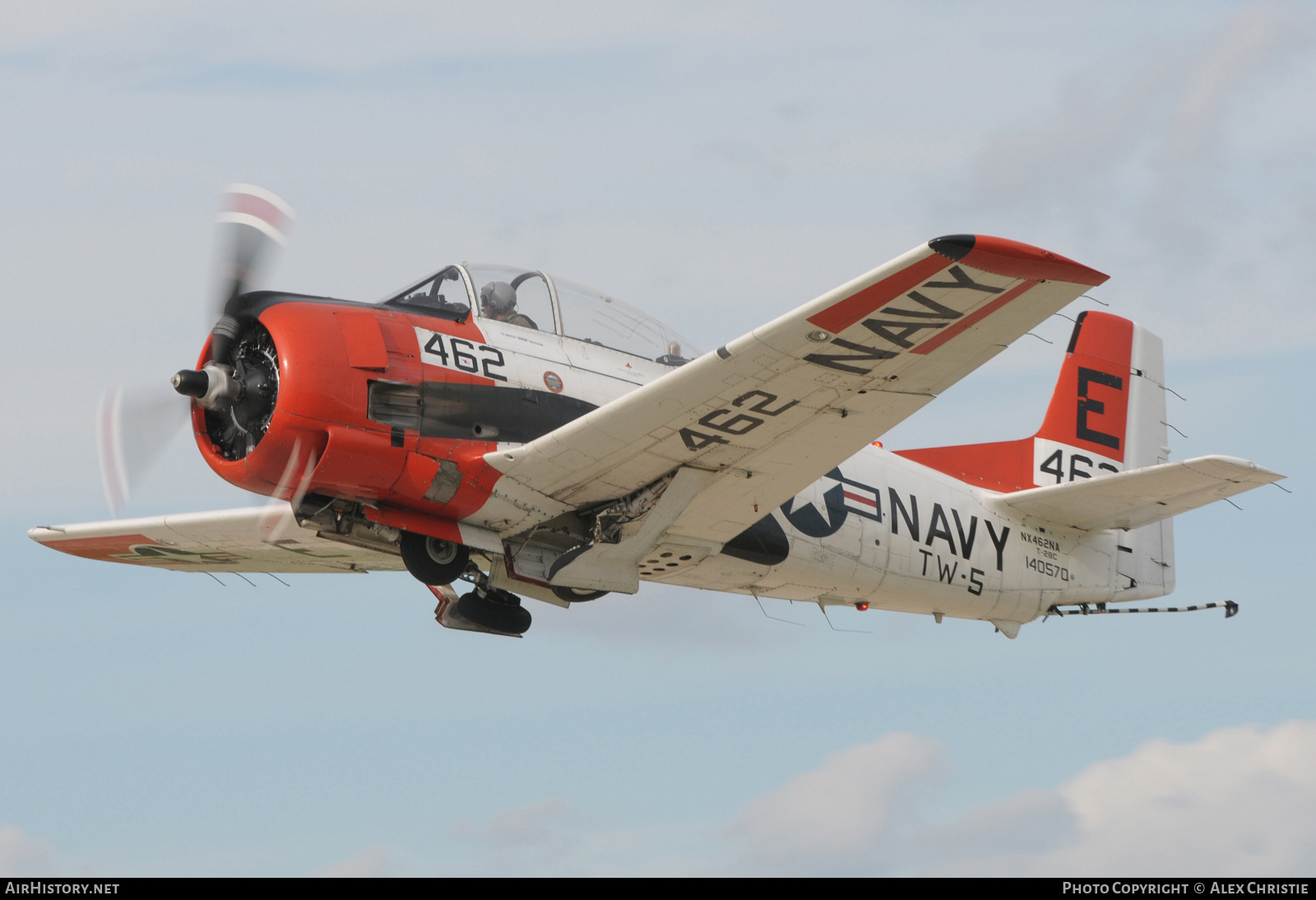 Aircraft Photo of N462NA / NX462NA / 140570 | North American T-28C Trojan | USA - Navy | AirHistory.net #212780