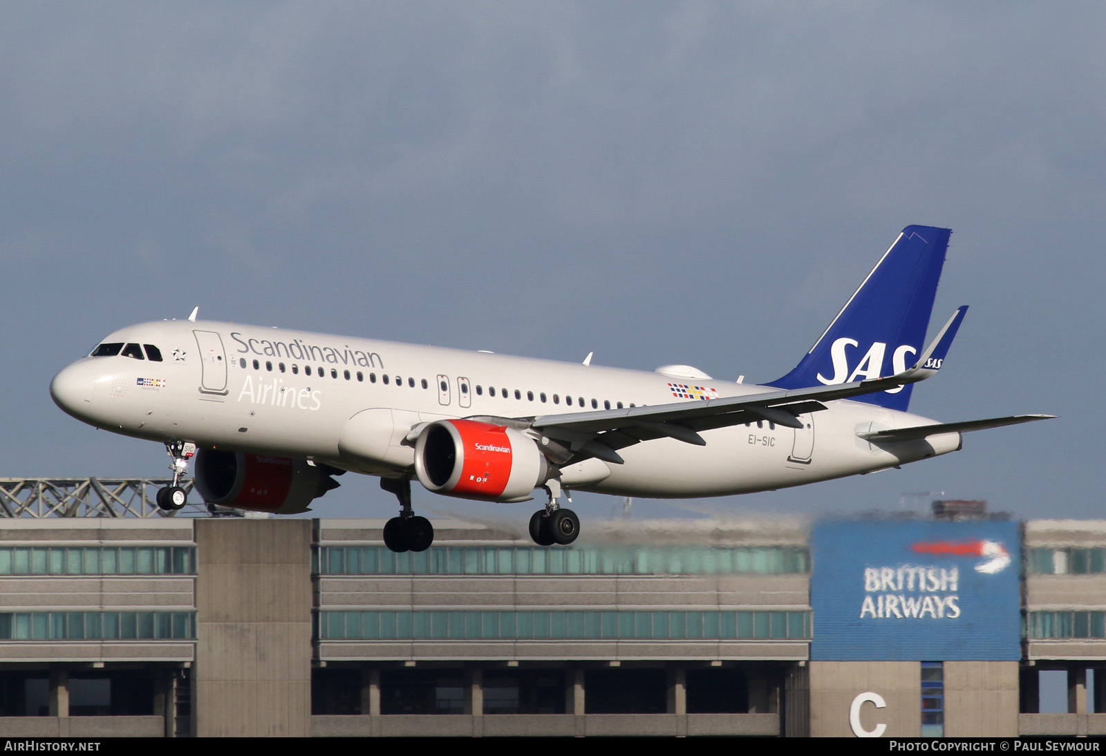 Aircraft Photo of EI-SIC | Airbus A320-251N | Scandinavian Airlines - SAS | AirHistory.net #212785