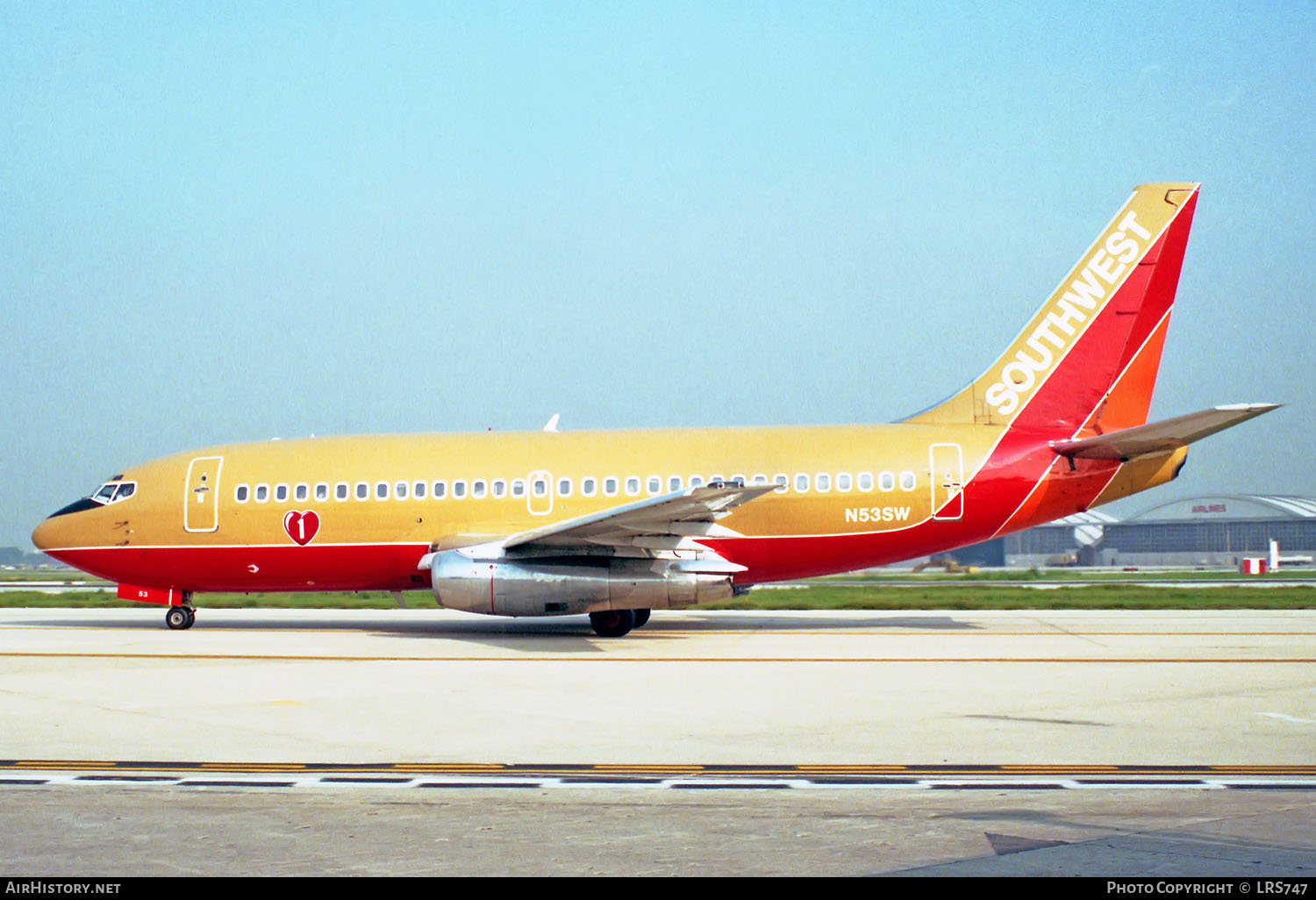 Aircraft Photo of N53SW | Boeing 737-2H4 | Southwest Airlines | AirHistory.net #212792