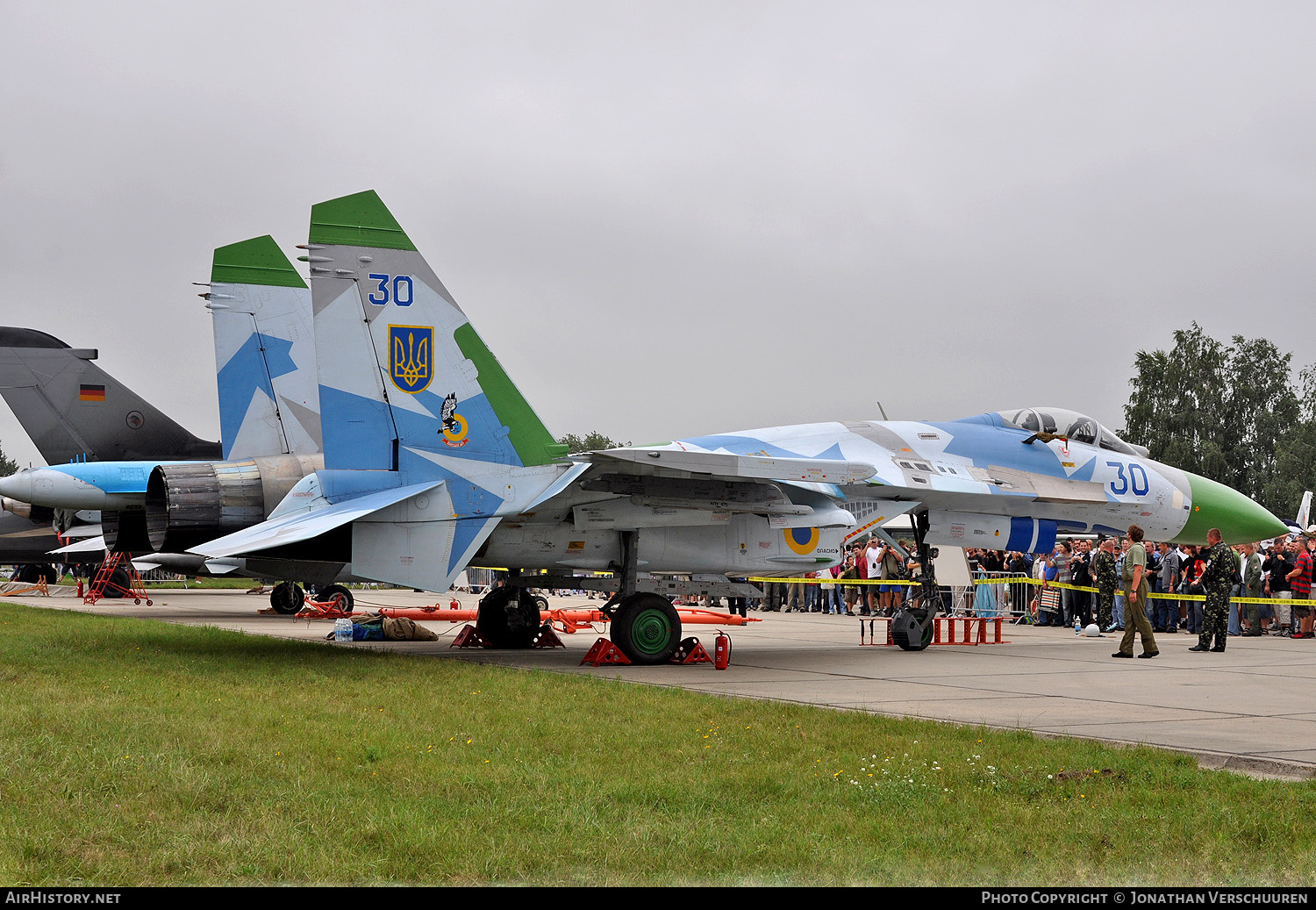 Aircraft Photo of 30 blue | Sukhoi Su-27 | Ukraine - Air Force | AirHistory.net #212793