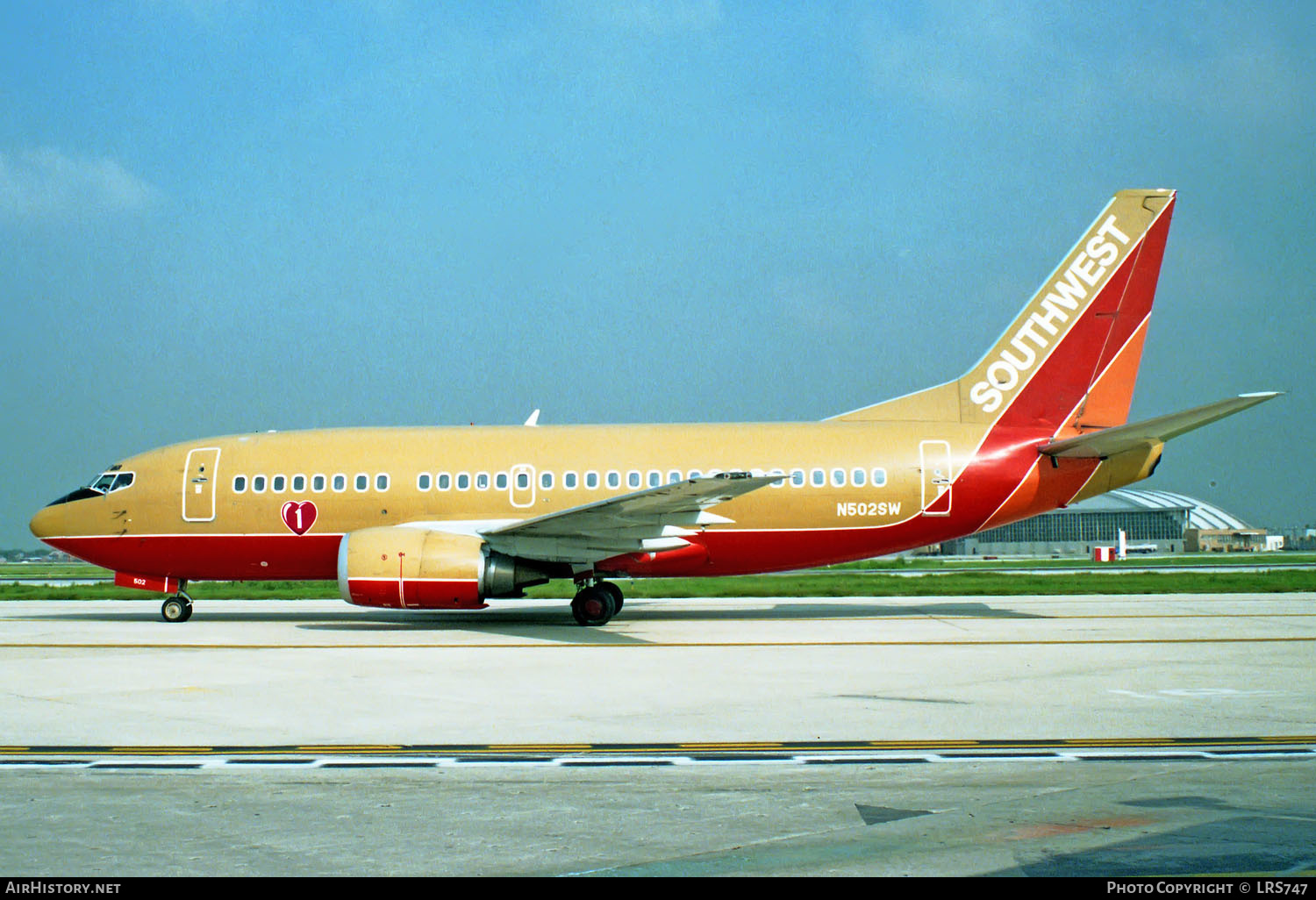Aircraft Photo of N502SW | Boeing 737-5H4 | Southwest Airlines | AirHistory.net #212796