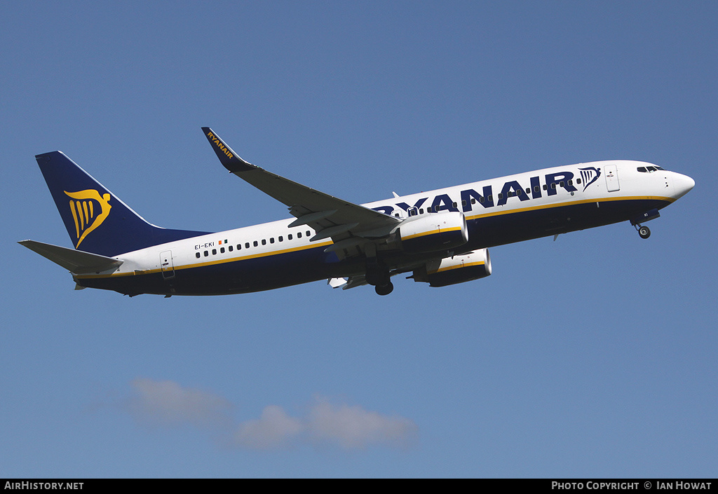 Aircraft Photo of EI-EKI | Boeing 737-8AS | Ryanair | AirHistory.net #212801
