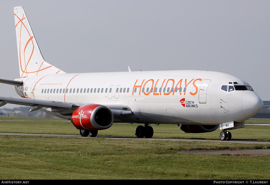 Aircraft Photo of OK-WGX | Boeing 737-436 | Holidays Czech Airlines | AirHistory.net #212804