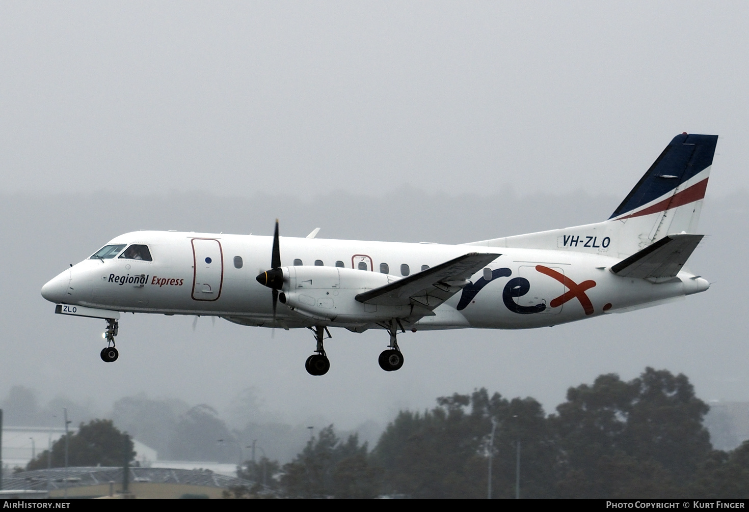 Aircraft Photo of VH-ZLO | Saab 340B | REX - Regional Express | AirHistory.net #212809