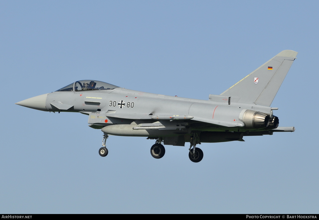 Aircraft Photo of 3080 | Eurofighter EF-2000 Typhoon ... | Germany - Air Force | AirHistory.net #212827