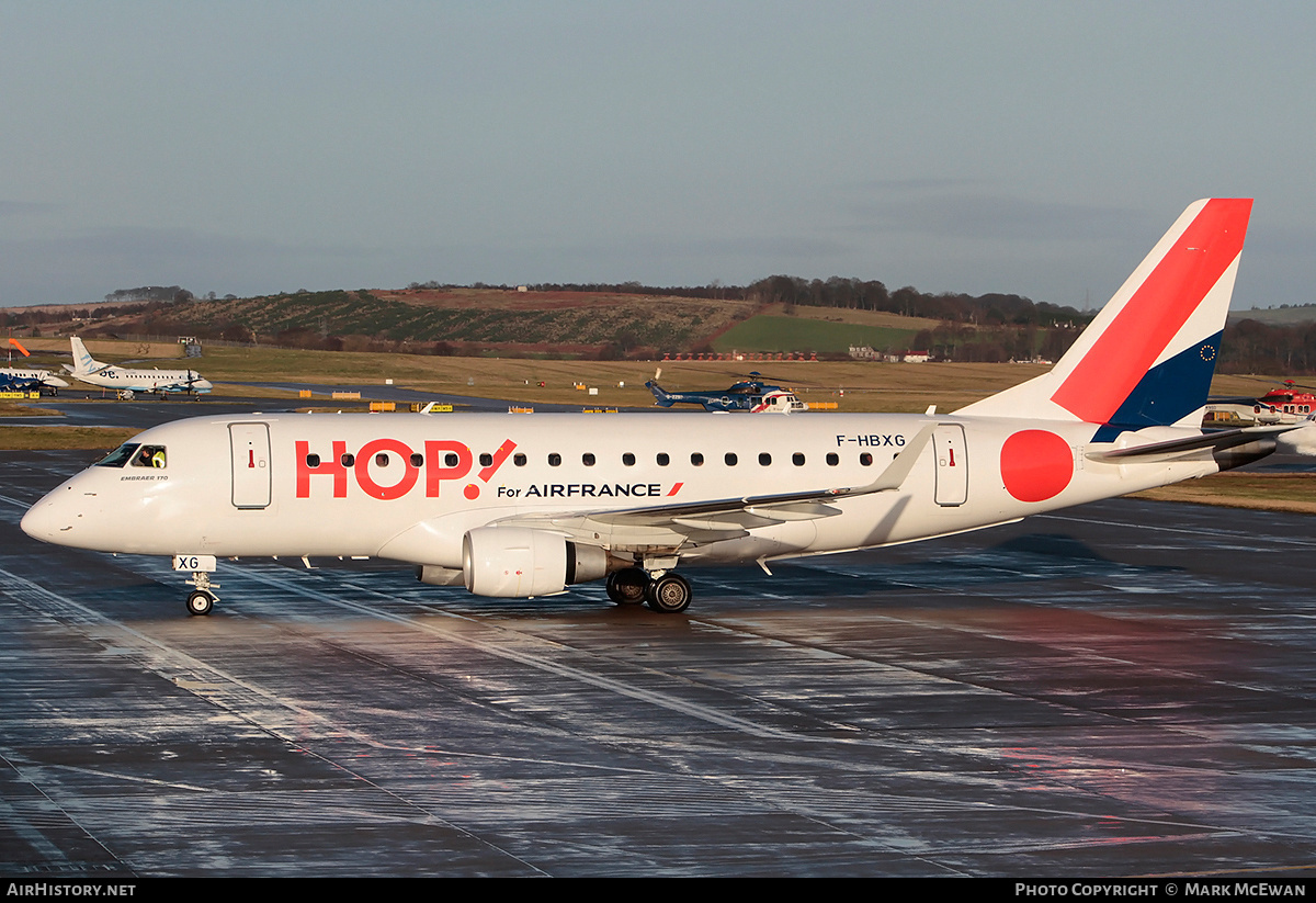 Aircraft Photo of F-HBXG | Embraer 170STD (ERJ-170-100STD) | Hop! | AirHistory.net #212828