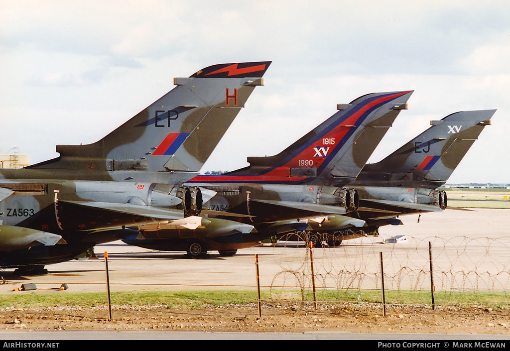 Aircraft Photo of ZA563 | Panavia Tornado GR1 | UK - Air Force | AirHistory.net #212830
