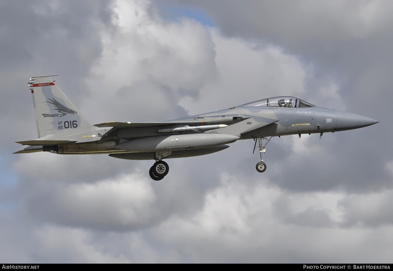 Aircraft Photo of 82-0016 / AF82-016 | McDonnell Douglas F-15C Eagle | USA - Air Force | AirHistory.net #212839
