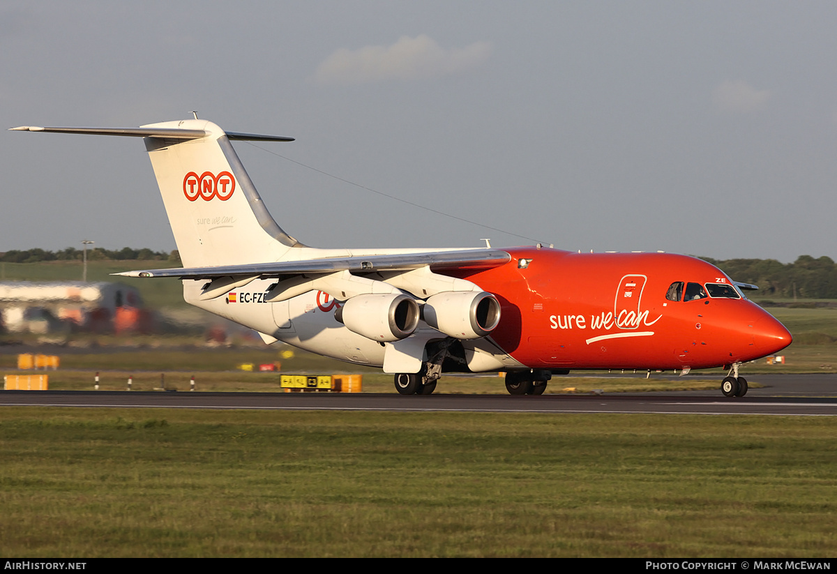 Aircraft Photo of EC-FZE | British Aerospace BAe-146-200QT Quiet Trader | TNT Airways | AirHistory.net #212856