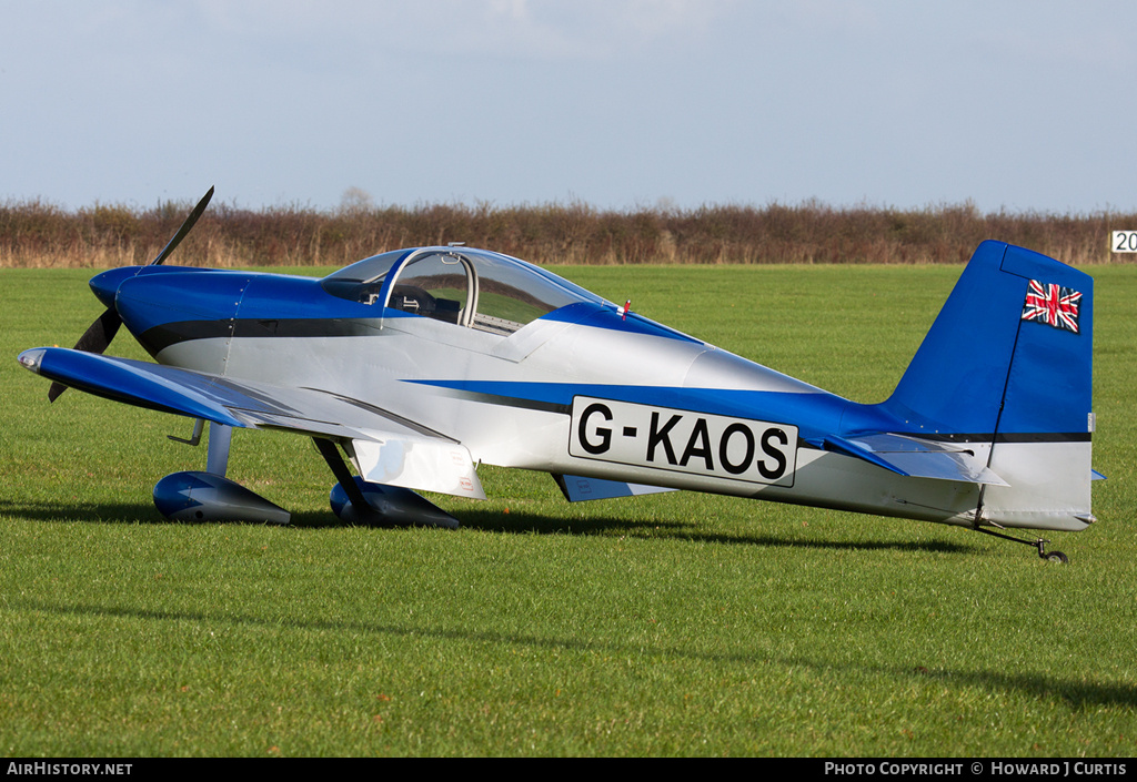 Aircraft Photo of G-KAOS | Van's RV-7 | AirHistory.net #212862