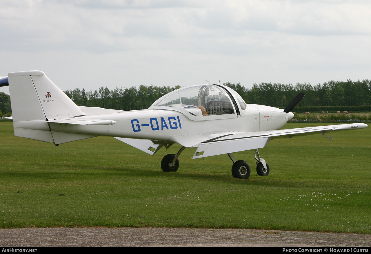 Aircraft Photo of G-OAGI | FLS Sprint 160 | AirHistory.net #212885