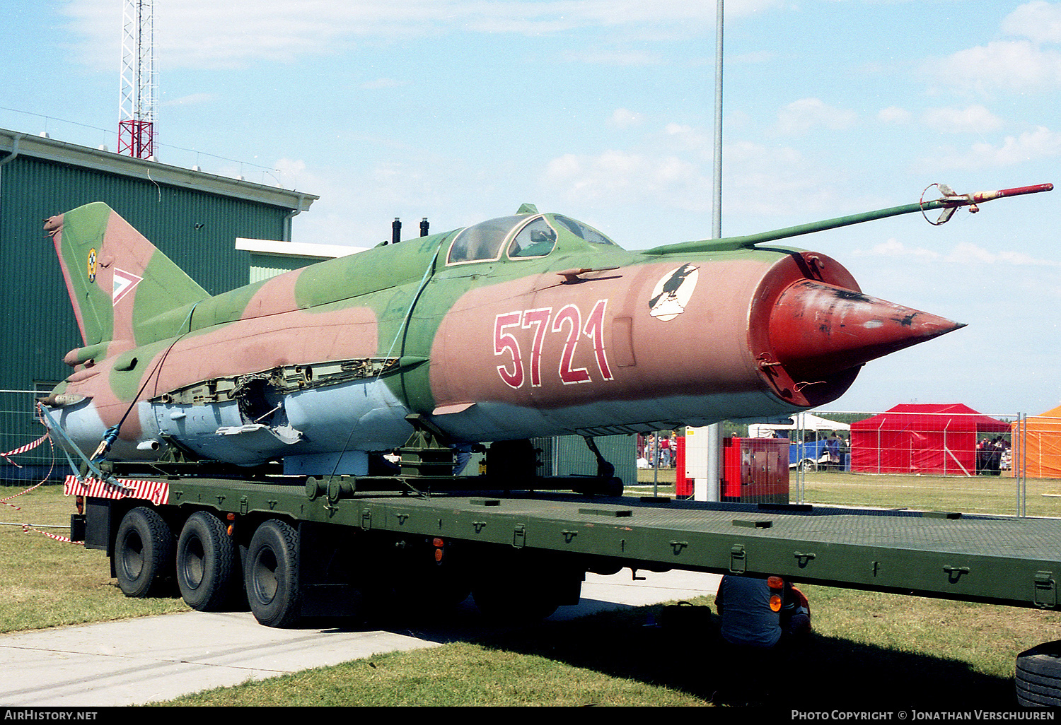 Aircraft Photo of 5721 | Mikoyan-Gurevich MiG-21bis SAU | Hungary - Air Force | AirHistory.net #212887