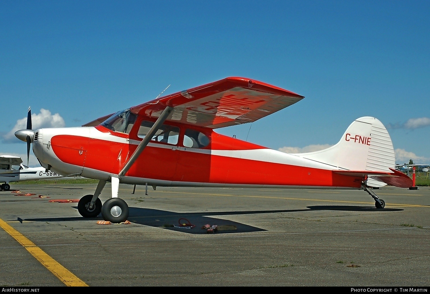 Aircraft Photo of C-FNIE | Cessna 170A | AirHistory.net #212905