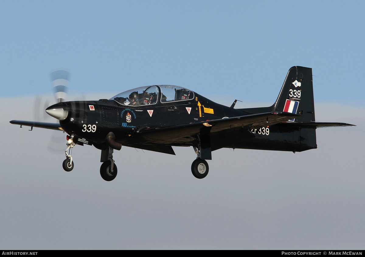 Aircraft Photo of ZF339 | Short S-312 Tucano T1 | UK - Air Force | AirHistory.net #212906