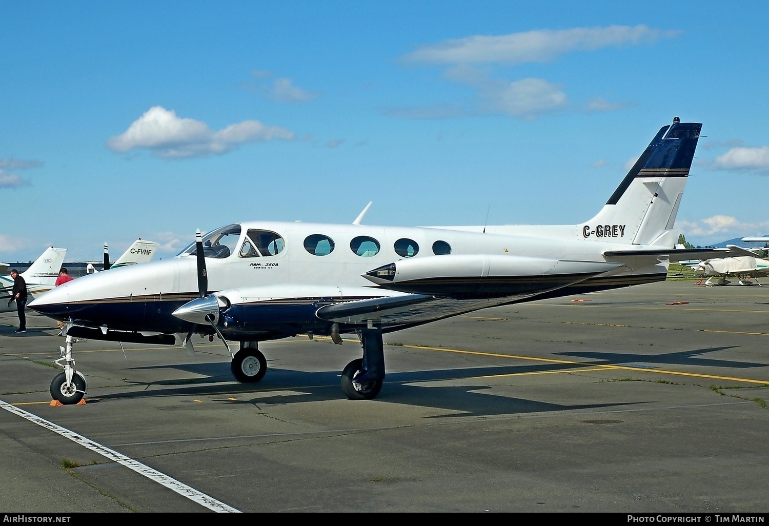 Aircraft Photo of C-GREY | Cessna 340A | AirHistory.net #212909