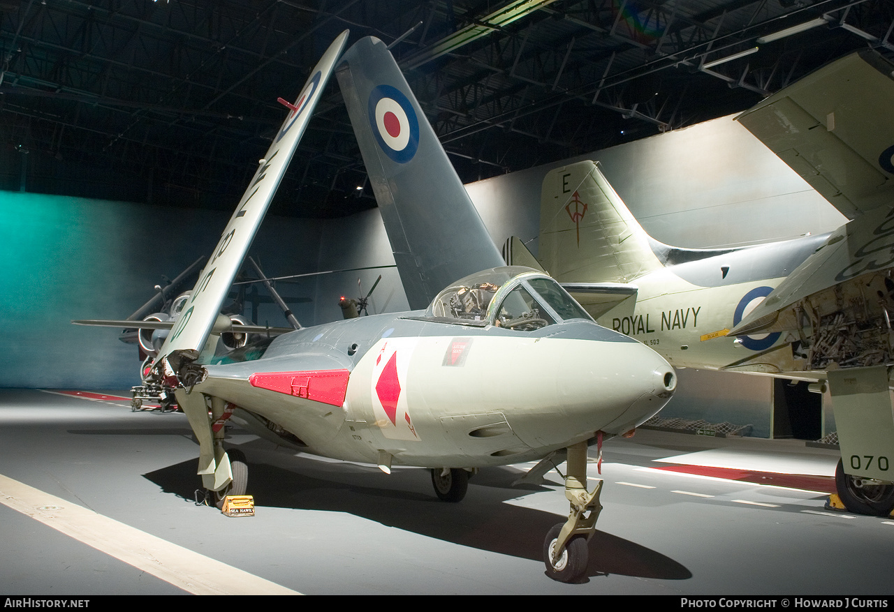 Aircraft Photo of WV856 | Hawker Sea Hawk FGA6 | UK - Navy | AirHistory.net #212910