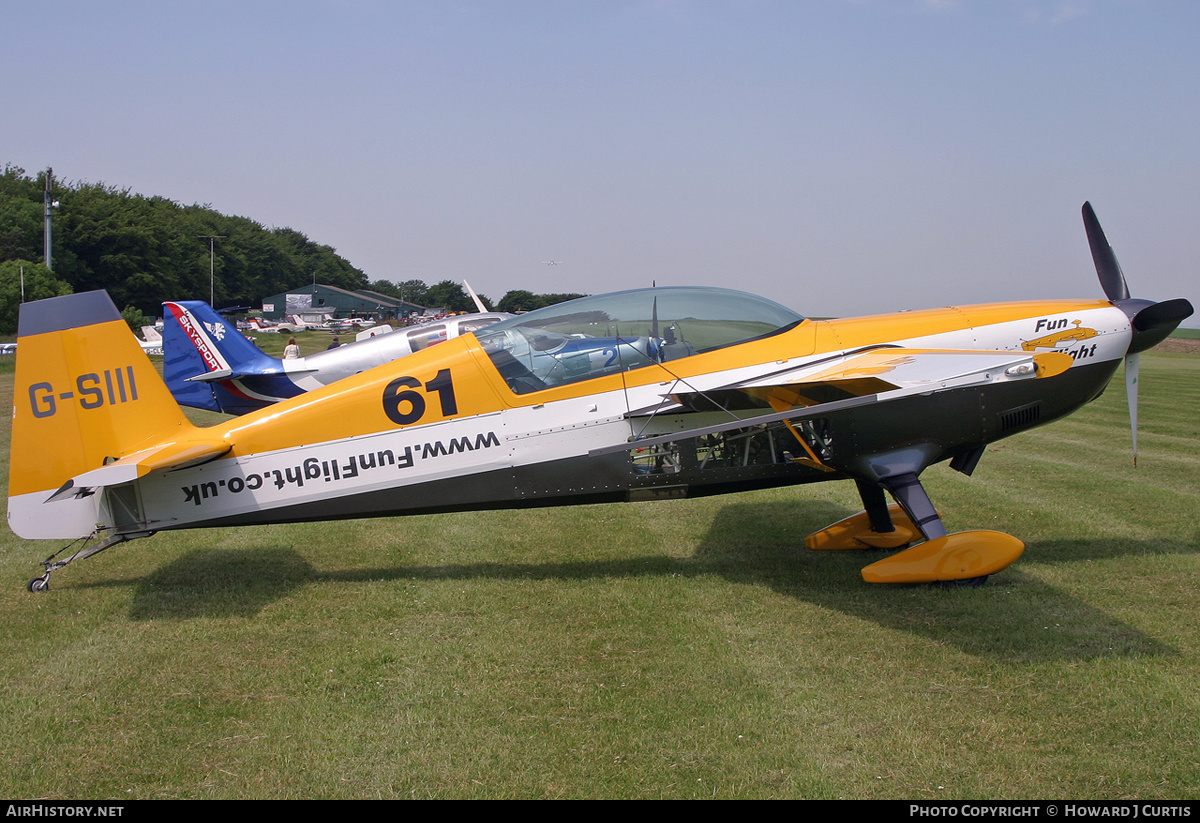 Aircraft Photo of G-SIII | Extra EA-300 | Fun Flight | AirHistory.net #212922
