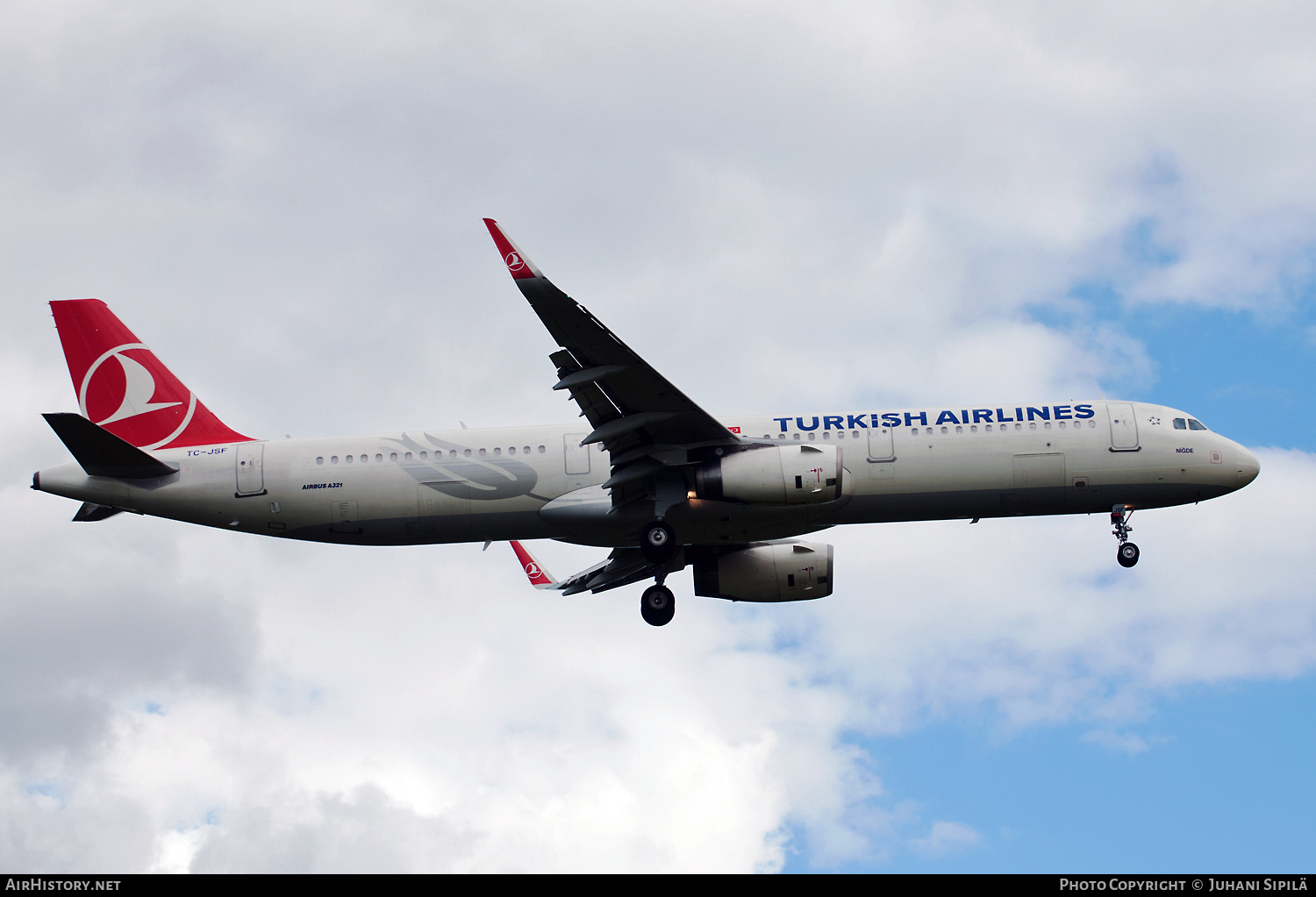 Aircraft Photo of TC-JSF | Airbus A321-231 | Turkish Airlines | AirHistory.net #212924