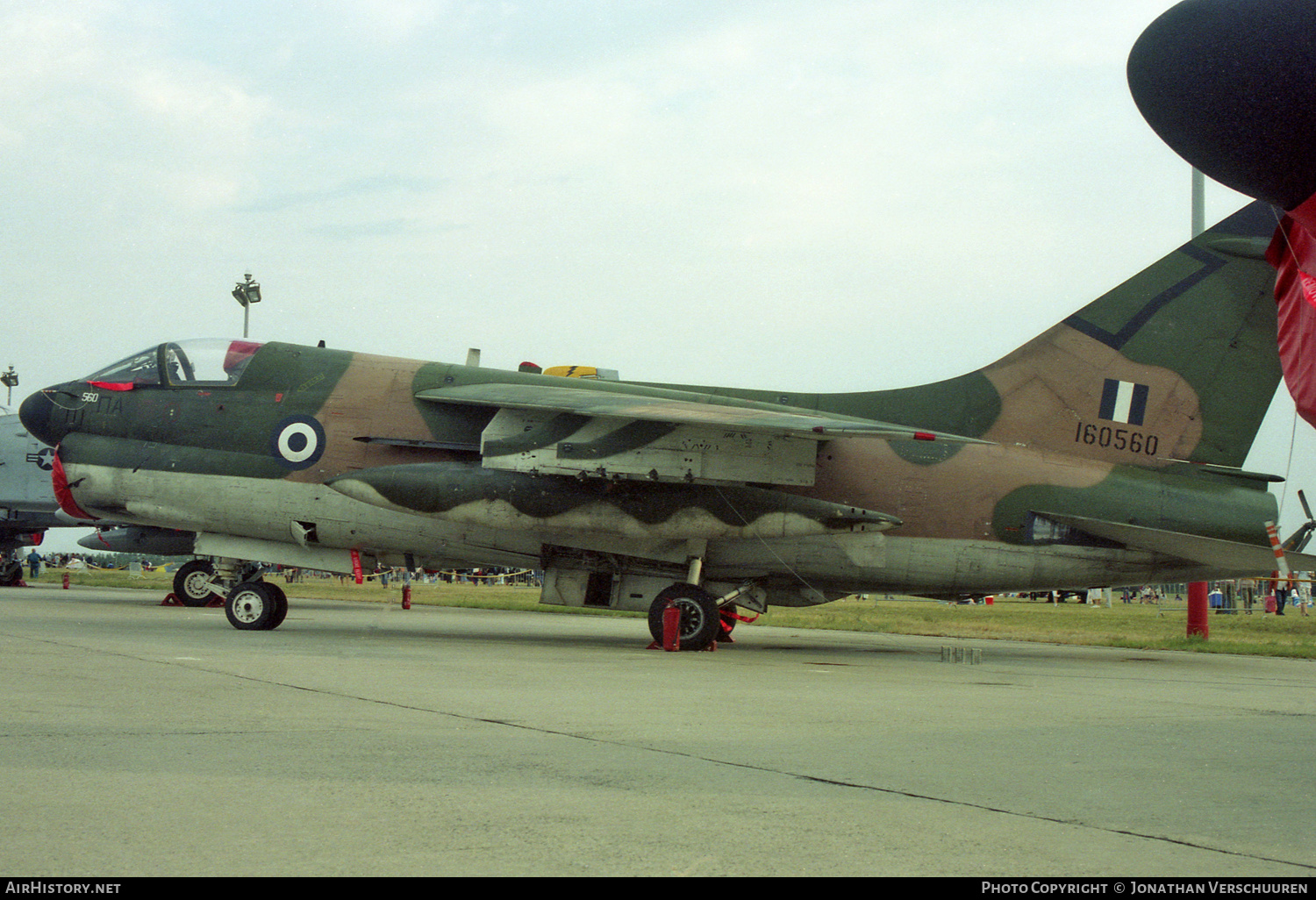 Aircraft Photo of 160560 | Vought A-7E Corsair II | Greece - Air Force | AirHistory.net #212925