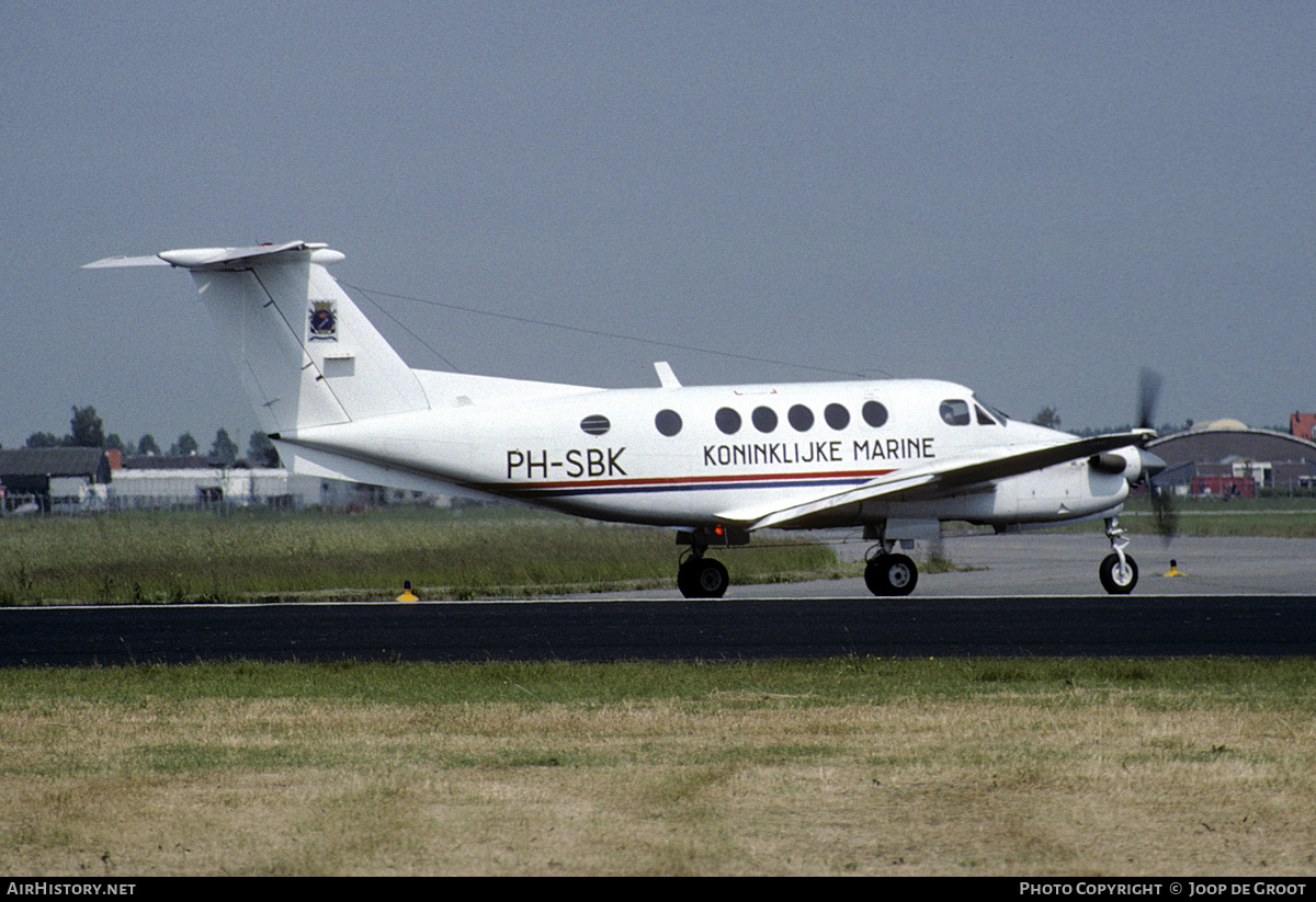 Aircraft Photo of PH-SBK | Beech 200 Super King Air | Netherlands - Navy | AirHistory.net #212926