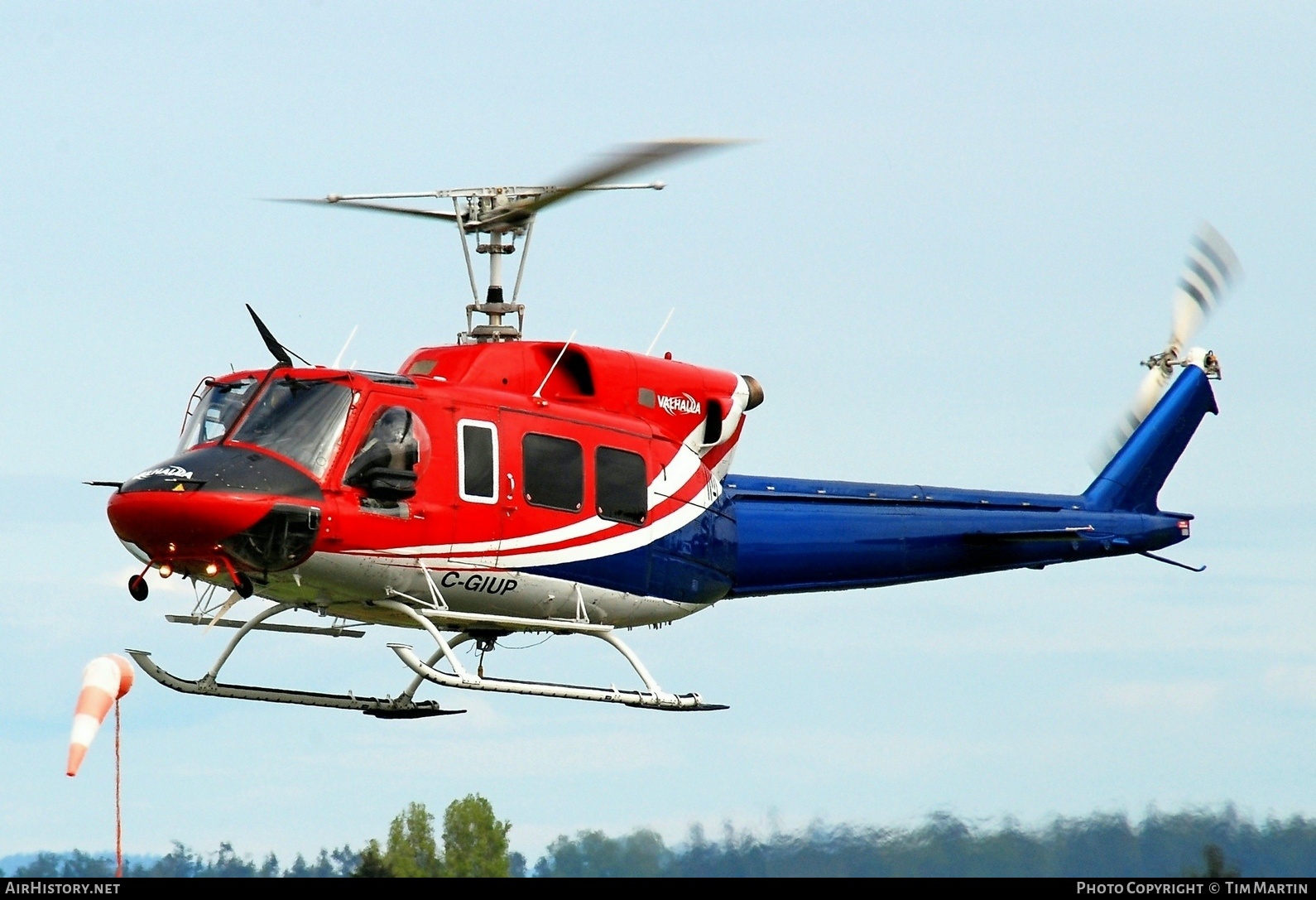 Aircraft Photo of C-GIUP | Bell 212 Twin Two-Twelve | Valhalla Helicopters | AirHistory.net #212933