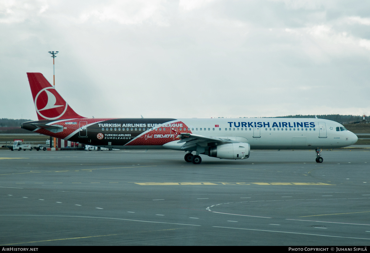 Aircraft Photo of TC-JRO | Airbus A321-231 | Turkish Airlines | AirHistory.net #212945