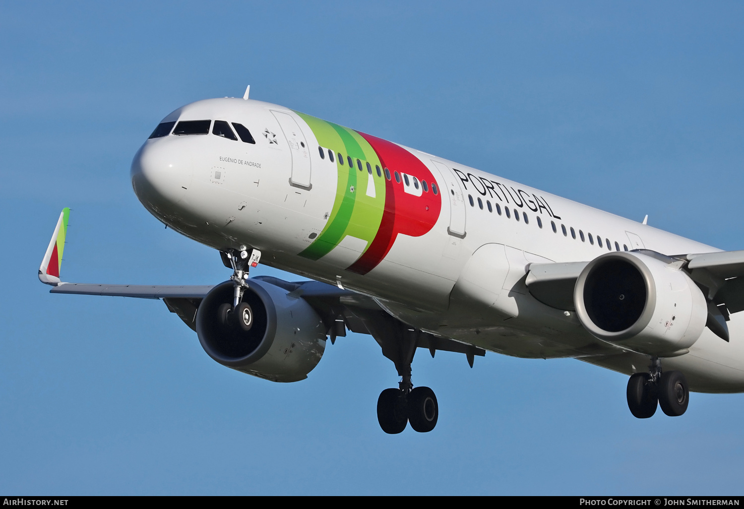 Aircraft Photo of CS-TJK | Airbus A321-251N | TAP Air Portugal | AirHistory.net #212957