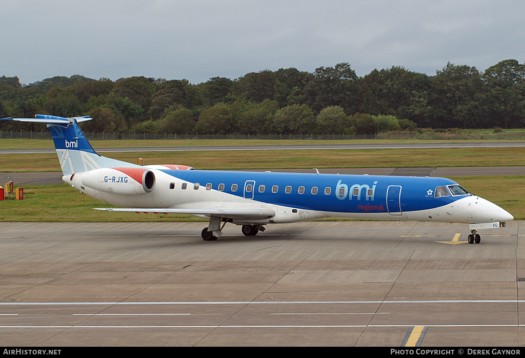 Aircraft Photo of G-RJXG | Embraer ERJ-145EP (EMB-145EP) | BMI Regional | AirHistory.net #212958