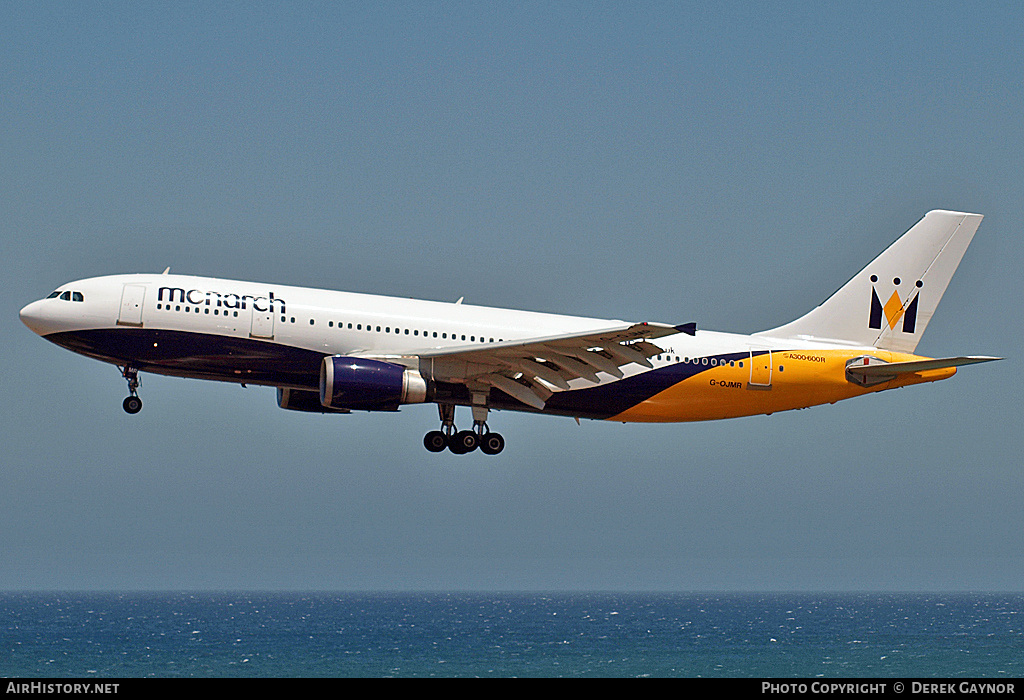 Aircraft Photo of G-OJMR | Airbus A300B4-605R | Monarch Airlines | AirHistory.net #212962