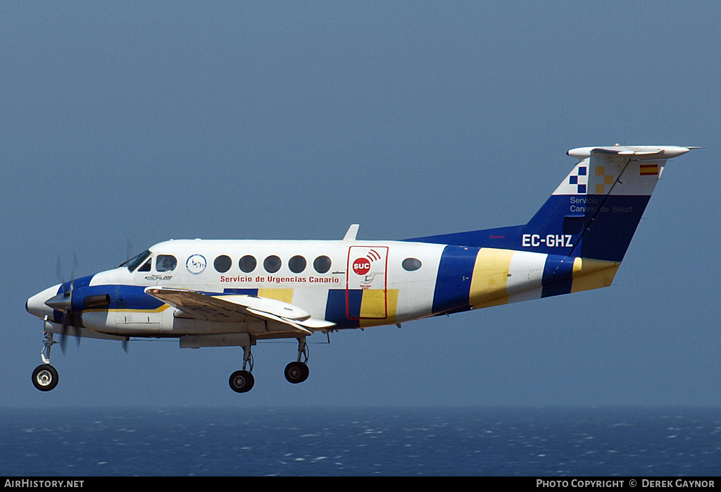 Aircraft Photo of EC-GHZ | Beech 200 Super King Air | TAS - Transportes Aéreos del Sur | AirHistory.net #212970